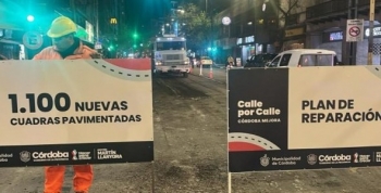 Cuadra por cuadra: La avenida General Paz se repavimenta de noche