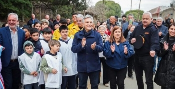 Departamento Río Cuarto: Llaryora inauguró la pavimentación de la Ruta Provincial S-528