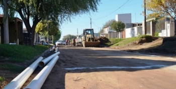 Río Cuarto: la Provincia ejecuta una obra de saneamiento cloacal que beneficiará a 25 mil vecinos