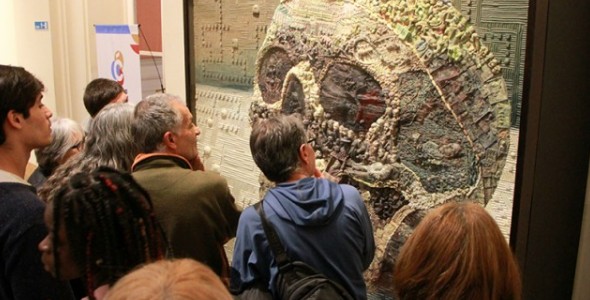 El Museo Evita Palacio Ferreyra exhibe la monumental muestra del Grupo Mondongo 