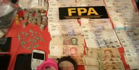 8 DETENIDOS Y 3 PUNTOS DE VENTA DE DROGAS CERRADOS EN 2 DIAS