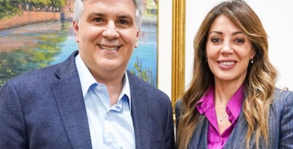 Llaryora y la senadora Flavia Royón analizaron el avance del proyecto de ley de biocombustibles