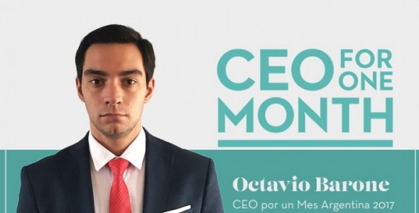 Un joven cordobés fue seleccionado para ser CEO por un mes de Adecco Argentina