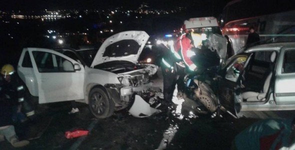 Fotos de un accidente que no fue tragedia de milagro