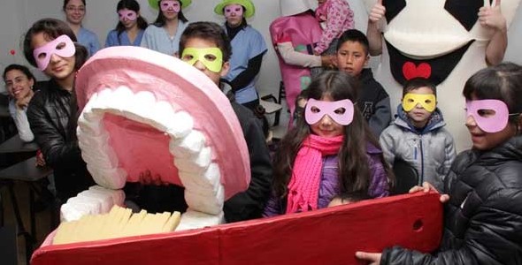 En vacaciones, campaña de salud bucal para los más chicos