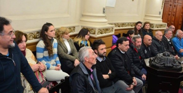 La legislatura homenajeó a los camarógrafos