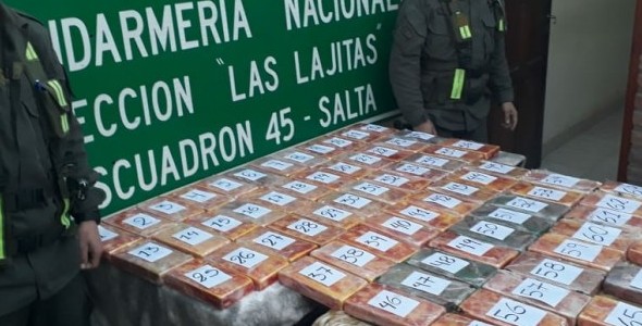 Operativo Camioneta Narcótica: secuestraron 73 kilos de cocaína en Salta