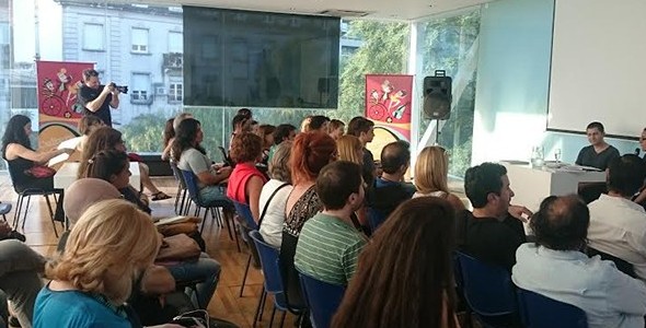 Encuentro de Galeristas Jóvenes de Córdoba en el Caraffa
