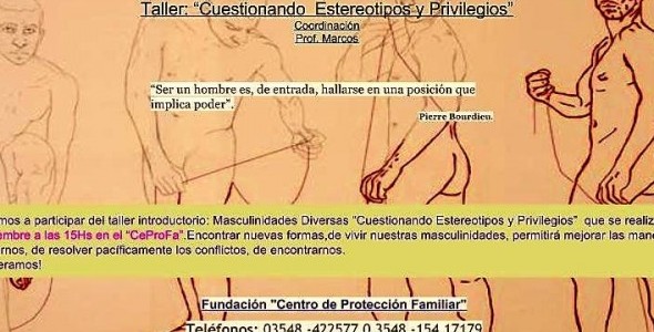En La Falda Taller Masculinidades Diversas Cuestionando Estereotipos y Privilegios