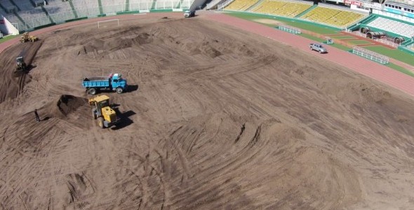 Campo de juego: Cómo siguen las obras en el Kempes