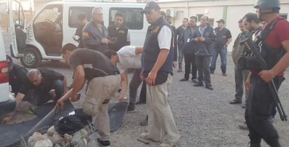 SECUESTRARON MÁS DE 80 KILOS DE COCAÍNA EN UN HOTEL DE MARCOS JUAREZ