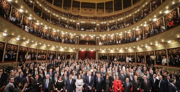 Schiaretti abrió el VIII Congreso Internacional de la Lengua