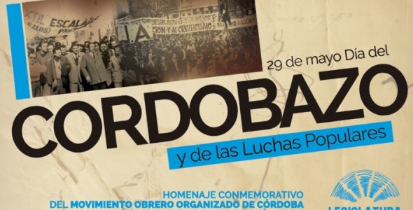 Homenaje por un nuevo aniversario del Cordobazo‏ 