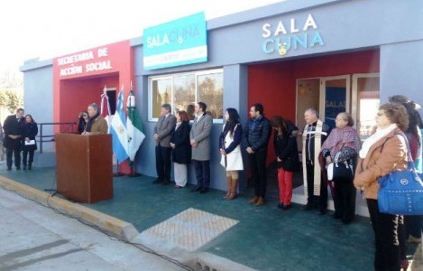 Schiaretti inauguró la primera sala cuna del interior provincial