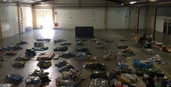 DETUVIERON A OCHO INTEGRANTES DE UNA BANDA Y DECOMISARON 1.252 KILOS DE HOJAS DE COCA