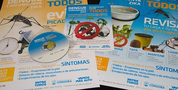 Se sumaron 71 nuevos casos de dengue en Córdoba