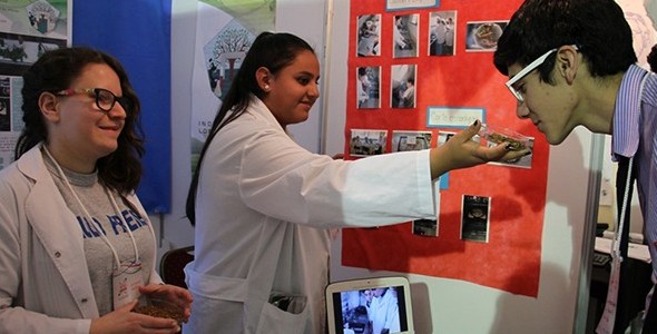 Escuelas técnicas cordobesas se destacaron en la expo TécnicaMente