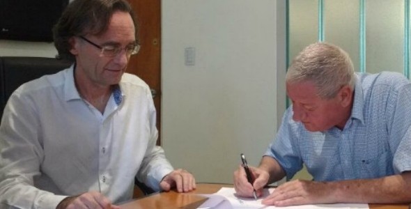 Falda del Carmen adhirió al convenio de Cooperación Informativa