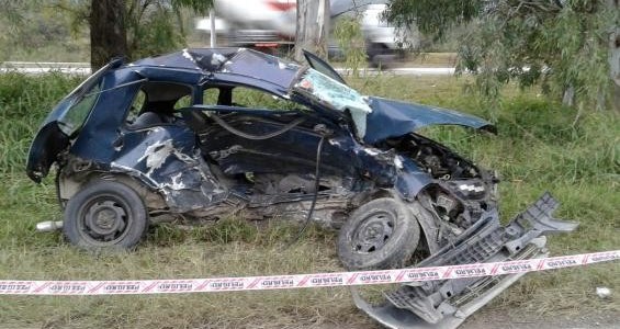 Una mujer murió en la colectora a la autopista Carlos Paz-Córdoba