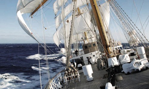 La Fragata Libertad vuelve a un puerto ingles tras 14 años de ausencia