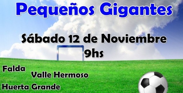 ENCUENTRO INTERMUNICIPAL DE FUTBOL EN HUERTA GRANDE