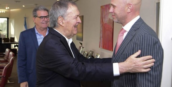 El gobernador Schiaretti recibió al embajador de Holanda