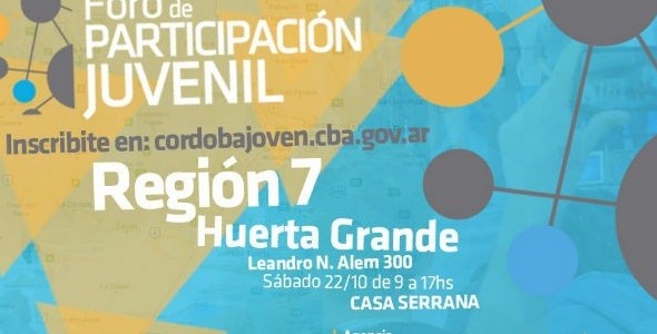Séptimo Foro de Participación Juvenil en Huerta Grande