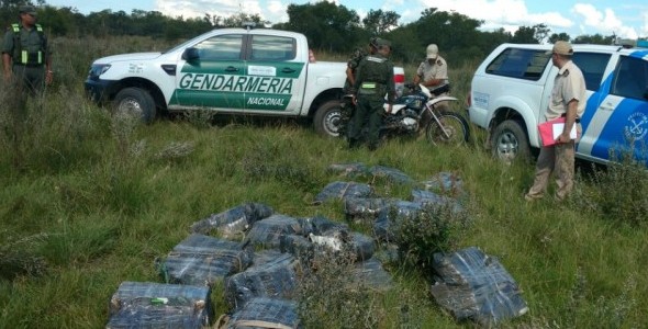 Incautaron 700 kilos de marihuana que se dirigían a la ciudad de Itatí