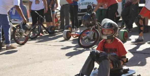 SE DESARROLLÓ UNA NUEVA CARRERA DE KARTINGS A RULEMANES Y TRICICLOS DRIFT EN CARLOS PAZ