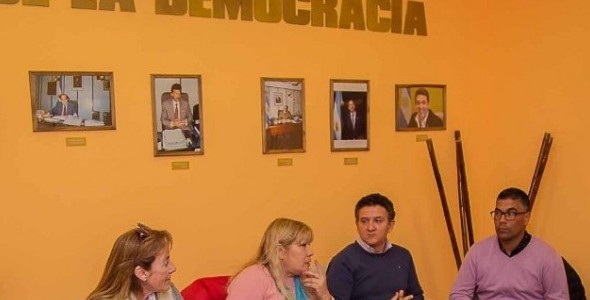Representantes del SEDRONAR se reunieron con el intendente de La Falda