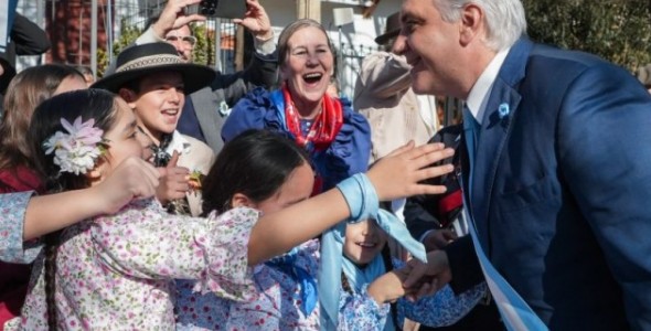 Río Cuarto: Llaryora encabezó los actos por el Día de la Independencia