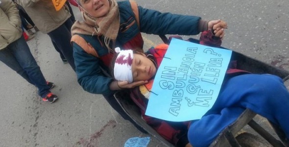 Vecinos autoconvocados otra vez reclamaron por la ambulancia