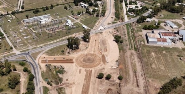 Villa María: recta final en la obra de la circunvalación de la ciudad
