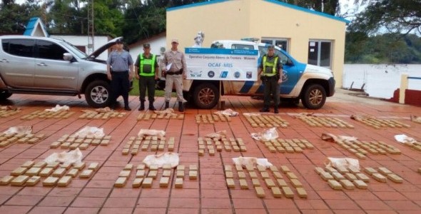 Incautaron más de 400 kilos de marihuana en Misiones