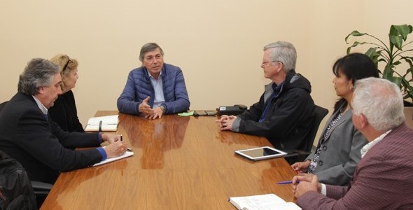 Massei recibió a expertos mundiales en seguridad