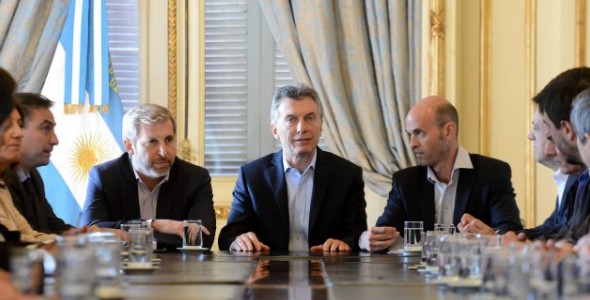 Mestre se reunió con Macri y ministros por subsidios para el transporte