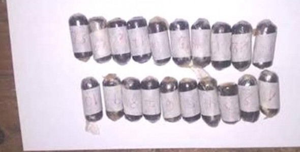 UN HOMBRE TRAFICABA 94 CÁPSULAS DE COCAÍNA EN SU ESTÓMAGO