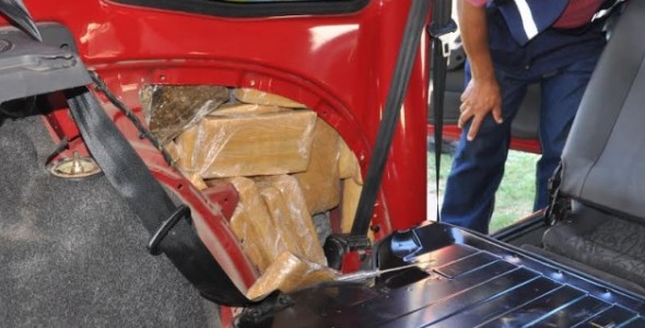 NARCO MÓVIL: TRANSPORTABA 34 KILOS DE MARIHUANA EN FORMOSA