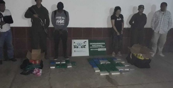 Salta: detuvieron a una narco-pareja con 42 kilos de cocaína