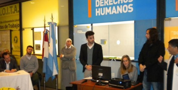 DD.HH. inauguró oficinas de alerta temprana en la Terminal de Ómnibus