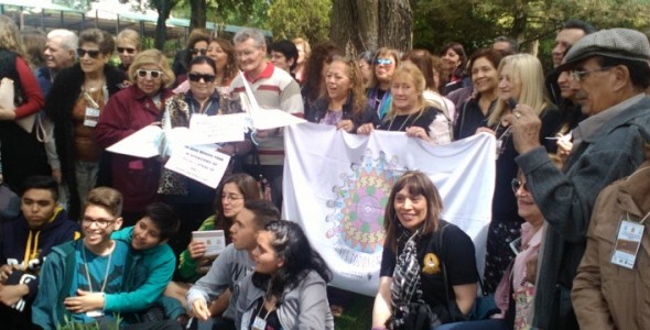 PLANTARON EL OLIVO DE LA PAZ EN VILLA GIARDINO