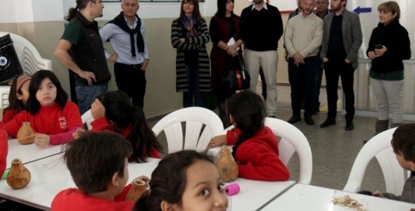 INAUGURARON REFORMAS EN LA ESCUELA BERNABÉ FERNANDEZ DE CARLOS PAZ