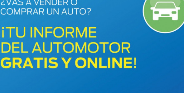 Rentas de Córdoba te ofrece tu informe del automotor gratis y online