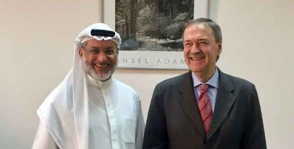 En Kuwait, Schiaretti gestiona financiamiento para cinco acueductos