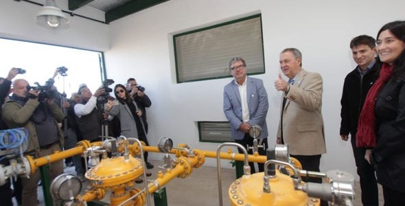 Estancia Vieja, otra comuna donde llegó el gas natural