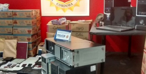 Siete detenidos en Carlos Paz al desbaratar una banda de delincuentes