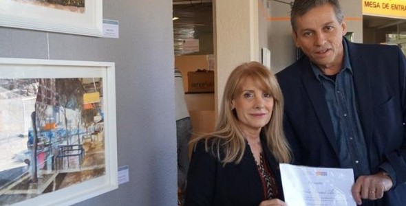 Tempestades del Alma de Graciela Ariza en los Arcos Municipales