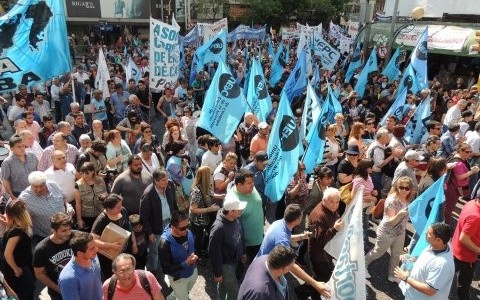 Alto acatamiento al paro provincial docente en Córdoba