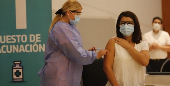 Comenzó la vacunación contra el Coronavirus en Córdoba
