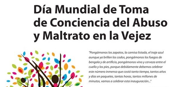 DÍA MUNDIAL DE TOMA DE CONCIENCIA DEL ABUSO Y MALTRATO EN LA VEJEZ